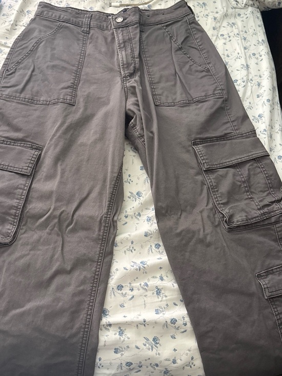 Hollister Denim - Hollister Women Cargo Pants in Dark Gray